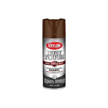 كريلون دهان الرش سريع الجفاف المباشر على المعدن الذي يمنح تأثيرًا غير لامع يأتي بلون الجلد البني ويحتوي على حجم 12 أونصة من الدهان وهو مصمم لحماية السطوح المعدنية من التآكلK09219008 1قطعة