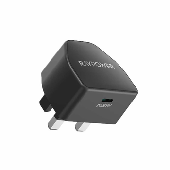 Ravpower Rp-Pc1078 Gan 30W Wall Charger Black