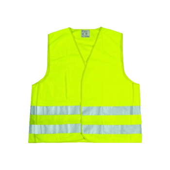 Tactix Reflective High Visibility Safety Vest Green And Grey X-Large 1Piece
