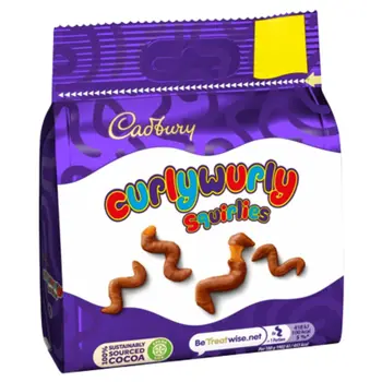 كادبوري كيرلي ورلي سكويرليز بي إم بي 10×85جرام