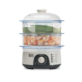 BLACK & DECKER 3-Tier Food Steamer 10L