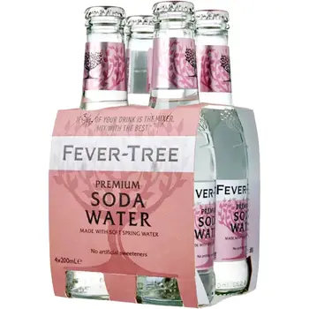 فيفر تري مياه الصودا الطبيعية حزمه4×200مل