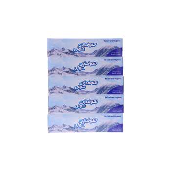 سوفت و كول مناديل الوجه 100ورقة