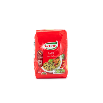 Goody 100% Wheat Fusilli Pasta 450g