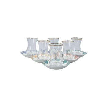 12-Piece Multicolor Coffee Set