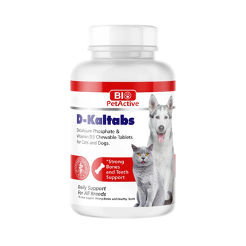 Bio PetActive D-Kaltabs Chewable Tablets 84 Count
