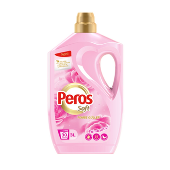 بيروس منعم ومعطرملابس برائحة الزهور الوردية 3لتر