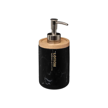 ساكو فايف سمبلي سمارت موزع صابون بتصميم متأثر بالرخام، مصنوع من البلاستيك عالي الجودة، بلون أبيض، بسعة 270 مل، 160939B 1قطعة