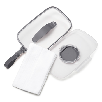 سكيب هوب جراب آند جو علبة مناديل رمادي 1حبة