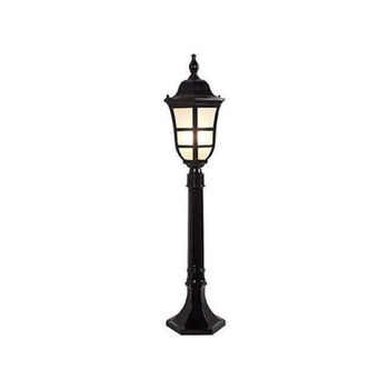 Meshkati Elegant And Modern Design Classic Garden Pole Light Without Bulb Black 23 X 40 X 80 Cm T-2044 *(97222) 1Piece