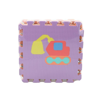 سوليكس 41227-SCO إيفا طقم سجادة بحواف عريضة 10 قطع متعدد الألوان 30 × 30 × 1 سم ‎ 1قطعة