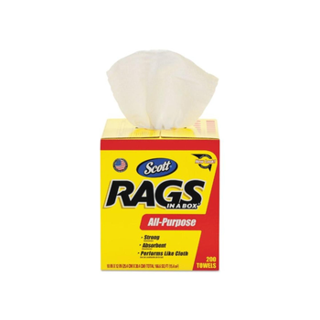 سكوتس راجز ان ايه بوكس مناشف ورقية للتنظيف لجميع الأغراض أبيض 10×12 بوصة 200قطعة