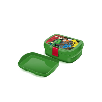 فيرست كيد صندوق غداء للاطفال بتصميم بين 10 أخضر 630 مل 112-11-07 1قطعة