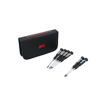 Ace Break-Resistant Precision Screwdriver Set 6-Piece