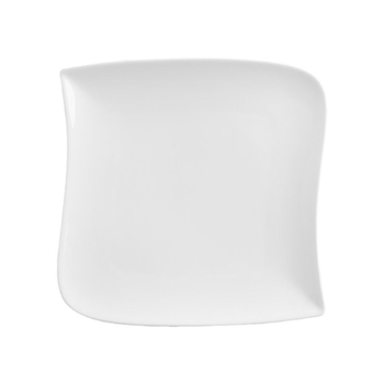 ساكو طبق عشاء مسطح و مربع الشكل باللون الأبيض وبحجم 26 سم 122691 1قطعة