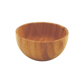 بين سيرفي G19-TX009 زبدية غمّوس مستديرة عالية الجودة خيرزان بني 3× 6× 6سم 1قطعة