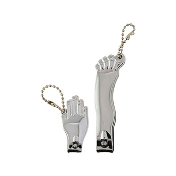 دايموند فيجن طقم مقصات أظافر خفيف الوزن وسهل الاستخدام مكون من قطعتين فضي 8.75 × 6.55 × 11.6 سم 9036958 1قطعة