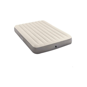 INTEX Fiber-Tech Queen Air Bed Taupe/Grey