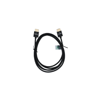 مونستر جهو  3509957 جست هوك إت أب كابل إتش دي إم أي فائق النحافة عالي السرعة أسود 6 أقدام  1قطعة