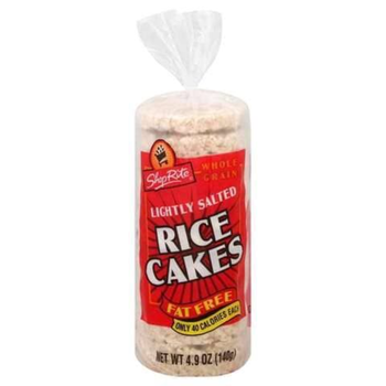 Shoprite Lightly Salted Rice Cakes 140g