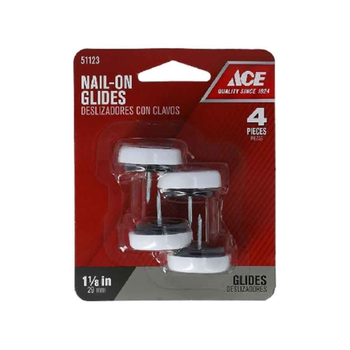 Ace White Nail-Onglides 4 Pack