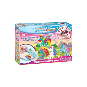 كريزي خرز كريز كريزيجالوبي بووي آند تيفي المائي على شكل حصان متعدد الألوان 20.3×6×26سم 1قطعة