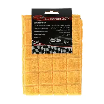 ساكو 163066 قماش لتنظيف السيارة من المايكروفايبر الناعم فائقة الامتصاص متعددة الأغراض برتقالي 40 x 60 سم 1قطعة