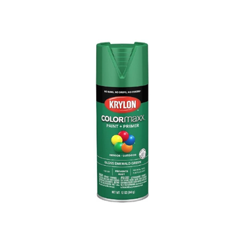 كريلون هو نوع من أنواع ألوان الرش يستخدم في الأماكن الداخلية والخارجية بلون الزمرد الأخضر ويأتي بحجم 12 أونصة K05517007 1قطعة