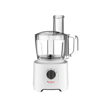 Moulinex Smart Storage Design Dishwasher Safe 800W Easyforce Food Processor White and Clear 2.4 L *(66569) 4.52Kg