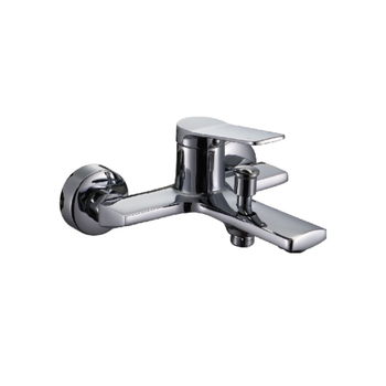 قطرة أكوا صنبور مغسلة لحوض متين بتصميم عصري ومقبض واحد مصنوع من النحاس الصلب تأتيك باللون الكروم 1 × 1 × 1 سم JS-622503 1قطعة