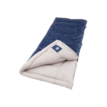 COLEMAN Brazos Blue Rectangular Sleeping Bag 75x33 inch