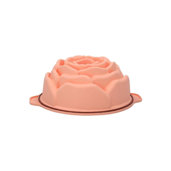 SILIKOMART Rose Shape Mini Silicone Mould Pink