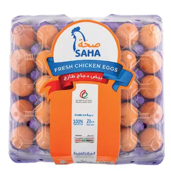 Saha Grade AA Large Chicken Eggs 30 Pieces