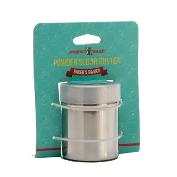 NORDICWARE Baker's Basics Powder Sugar Duster Silver