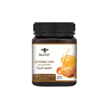 BeeNZ Wild Flower Honey 250g