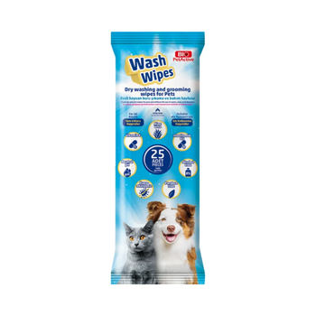 Bio Petactive Wash Wipes for Pets 25 Pieces