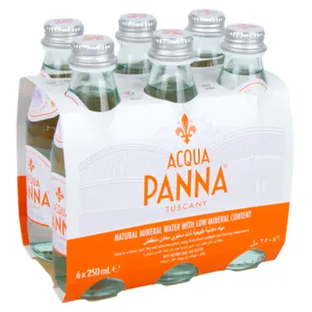 آكوا بانا مياه معدنية طبيعية 6×250مل