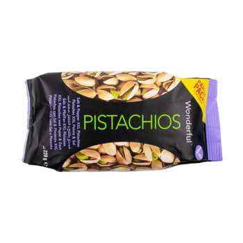 Wonderful Salt & Pepper XXL Pistachios 220g