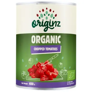 أوريجينز طماطم مقطعة عضوية 400جرام