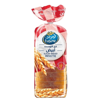 Lusine White Toast Bread 600g