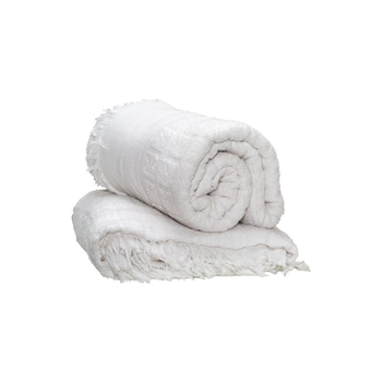 ساكو طقم إحرام قطن فائق النعومة مكون من قطعتين باللون الأبيض AHRAM262 1قطعة