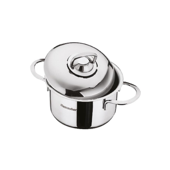 Hascevher Mini Stainless Steel Casserole 16cm