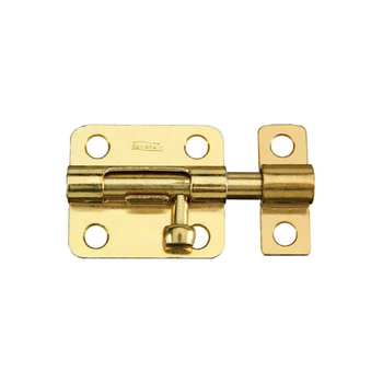 Ace Brass-Plated Steel Barrel Bolt 2.5 Inch