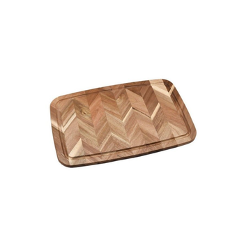 بين سيرفي لوح تقطيع خشب عالي الجودة بني 48×33سم CB52448A 1قطعة