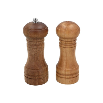 Brown Hand Pepper Mill Grinder 5.5x14cm
