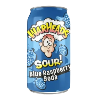 Warheads Blue Raspberry Soda 330Ml