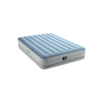 Intex Queen Dura-Beam Raised Comfort Air Bed with FastFill USB Pump Blue and Grey 36 x 152 x 203 cm INT64159 *(85199) 5.82Kg