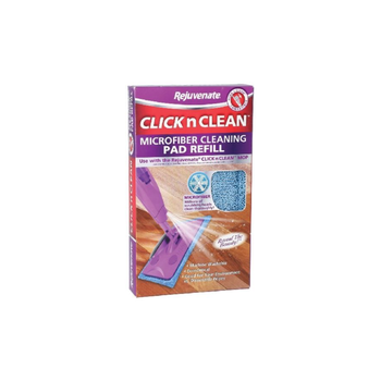 تجديد ممسحة كليك أند كلين شديدة الامتصاص ويمكن إعادة تعبئتها باللون الأزرق، الأبعاد 0.2 × 3.8 × 19 بوصة، طراز RJCLICKMOPCLEAN 1قطعة