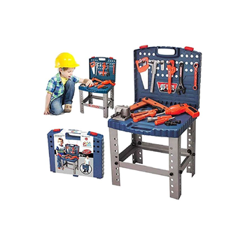 تويفلت منضدة عمل مصنوعة من مادة بلاستيكية متينة سريعة الإعداد، متعددة الألوان 7.3 × 34.5 × 38.7 سم 740642346387 1قطعة