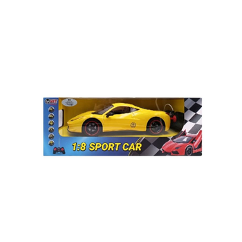 HST Yellow Ferrari Sport Car for Kids 23.5cm